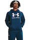 Rival Sweatshirt With Blue Hood