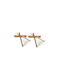 Normann Copenhagen Wall Hanger Wooden Brown 15.5x14.5x12.5cm