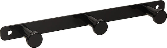 Emuca Metallische Wandhalterung Mit 3 Haken 20cm