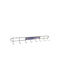 Mulex Metal Wall Hanger 8 Hooks Silver 48x5x4cm