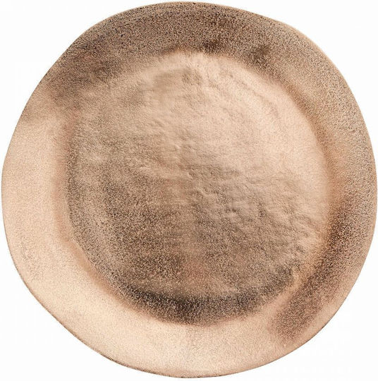 Butlers Platou Decorativ Metalic Auriu 1buc 32x32buc