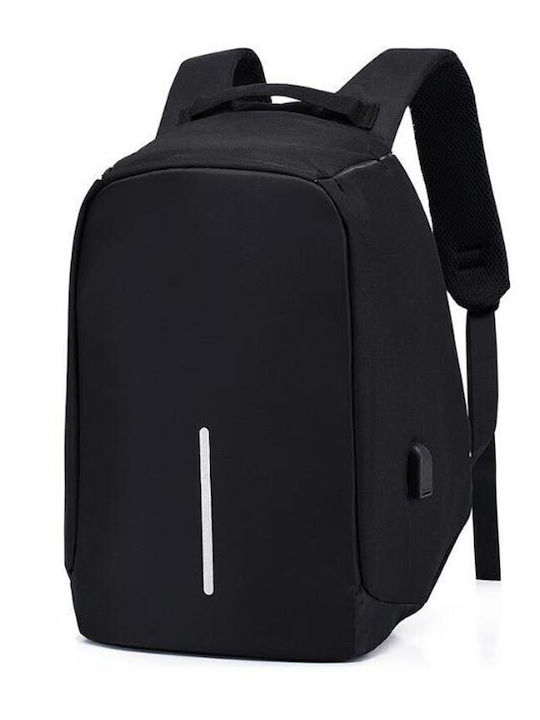Amber Τσάντα Πλάτης για Laptop 15.6" σε Μαύρο χρώμα AM2008-BLACK