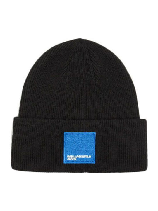 Knitted Beanie Cap Black