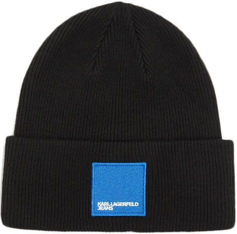 Knitted Beanie Cap Black
