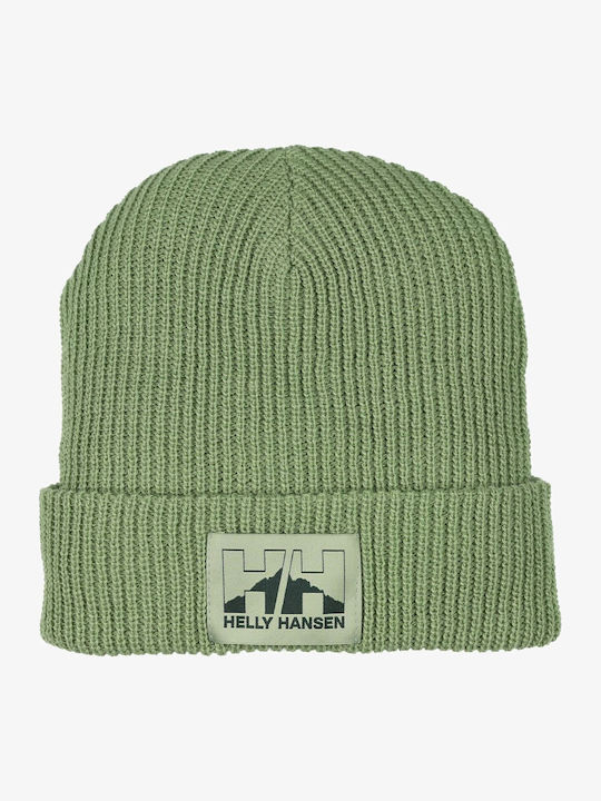 Beanie Unisex Σκούφος Πλεκτός σε Πράσινο χρώμα