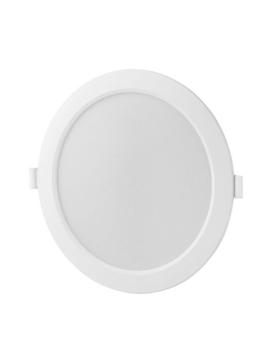 Rebel Rundes LED-Panel 18W mit Natürliches Weiß Licht 4000K 22,2cm