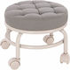 Comfort Style Wheeled Stool Gray 5410139