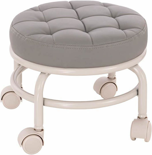 Comfort Style Wheeled Stool Gray 5410139