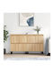 Sideboard Wooden Sonoma Oak 120x35x70cm