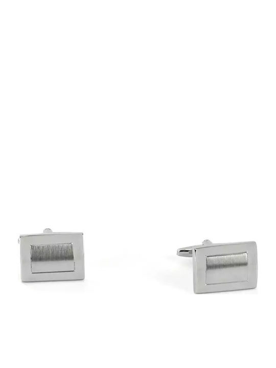 Ascot Cufflinks in Silver Color