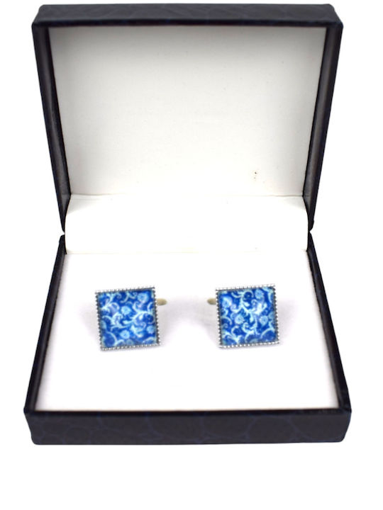 Giovani Rossi Cufflinks Blue