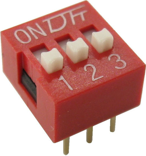 Dip-Schalter KF1001-03P-R0GL-DFT-02B