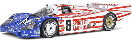 Solido Porsche Racing Nr.8 Modeling Figure Car in Scale 1:18