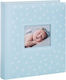 Paperbox Album pentru copii 40 Pagini Albastru deschis cu hârtie kraft 29x32buc