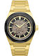 Thomas Earnshaw Skeleton Herrenuhr 44mm Batterie mit Gold Metallarmband