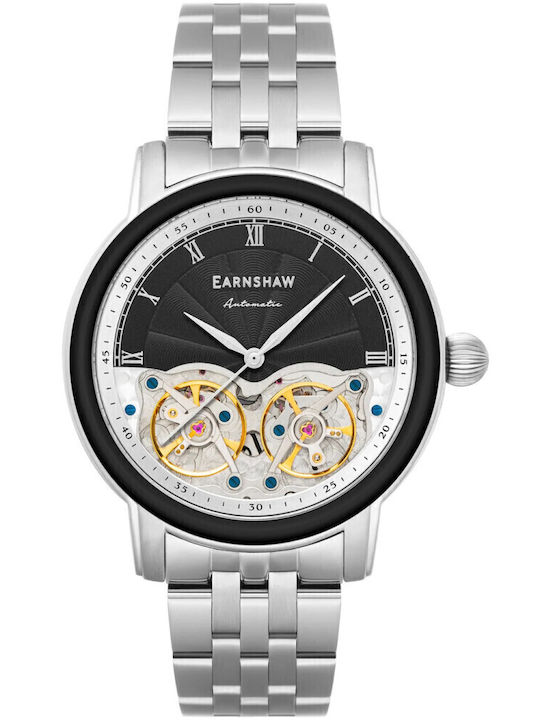Thomas Earnshaw Uhr Batterie mit Metallarmband