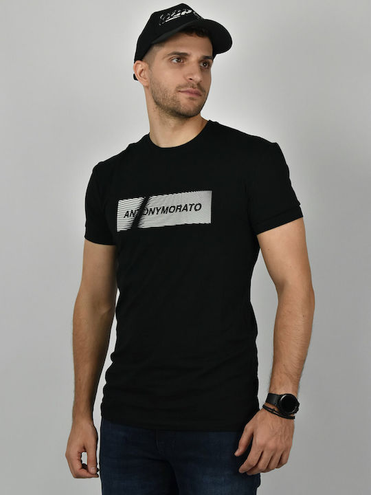 Antony Morato Ανδρικό T-shirt Κοντομάνικο Μαύρο