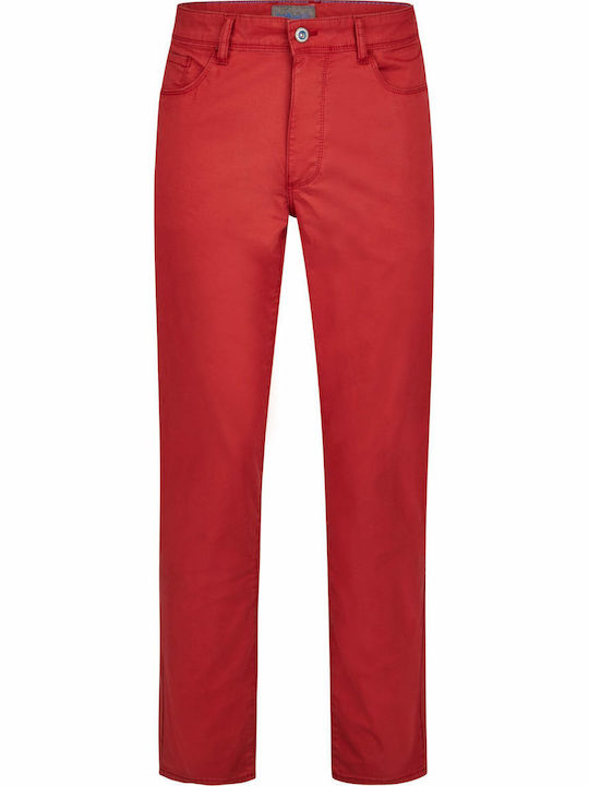 Hattric Pantaloni Chino Roșu