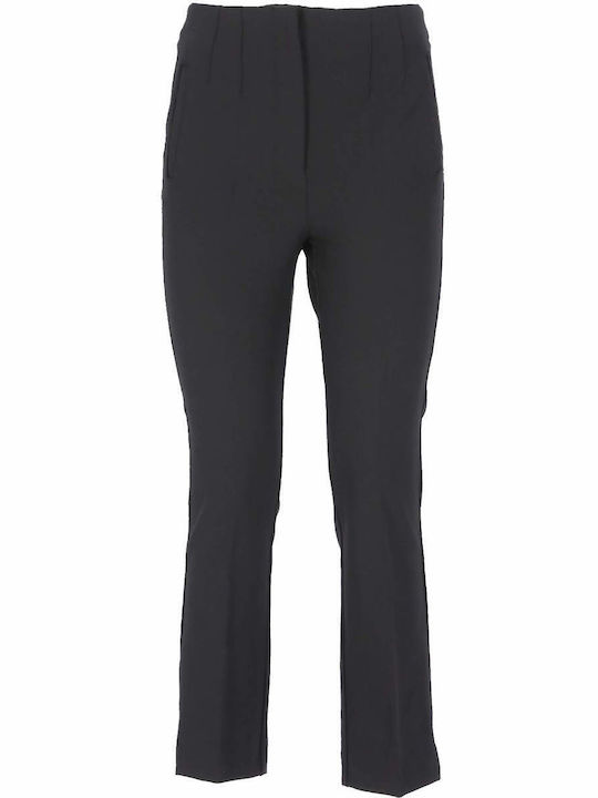 Marella Once Stretch Women's Fabric Trousers Black