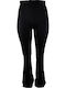 Damenhose mit Gummiband Schwarze