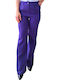 Remix Women's Fabric Trousers Purple