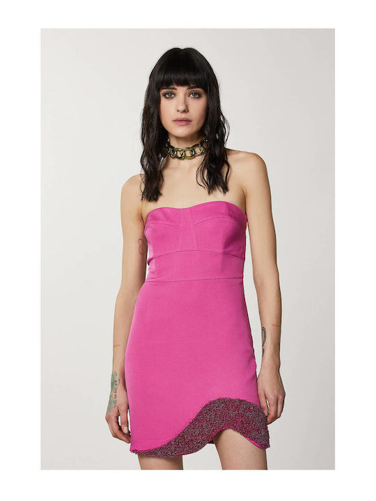 Patrizia Pepe Rochie de Seara Violet Patrizia Pepe Rochie de Seara Violet