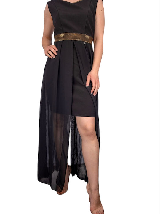 Rinascimento Καλοκαιρινό Mini Φόρεμα Μαύρο