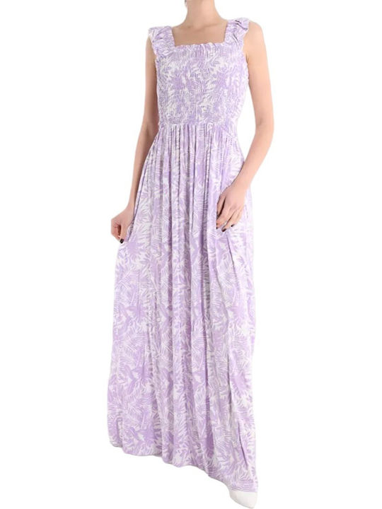 Remix Juliene Summer Maxi Dress Purple