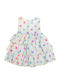 Kinderkleid Polka Dot Weiß