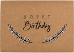 Greeting Card Birthday 21x15cm Happy Birthday 02