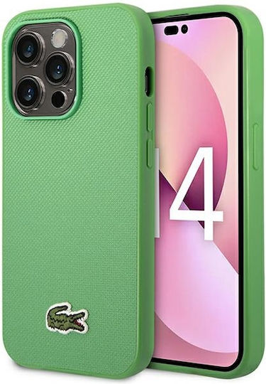 Lacoste Iconic Petit Pique Magsafe Back Cover Plastic Green (iPhone 14 Pro)