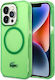 Lacoste Umschlag Rückseite Kunststoff Grün (iPhone 14 Pro Max)