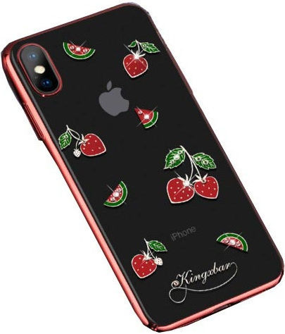 Kingxbar Back Cover Plastic Transparent for iPhone X / XS