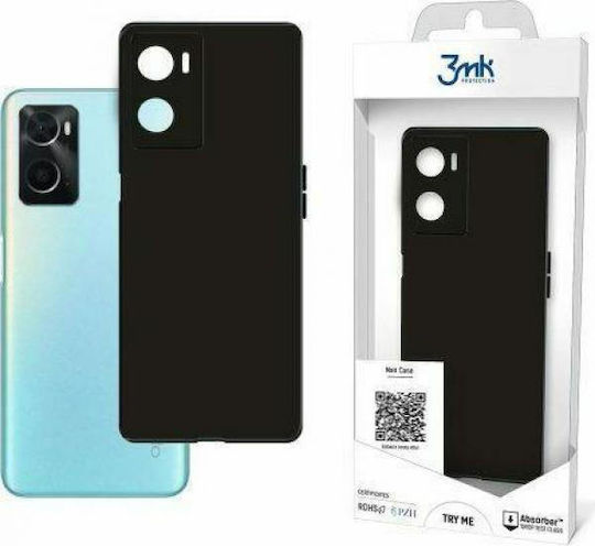 3MK Matt Back Cover Πλαστικό Μαύρο (Oppo A76)