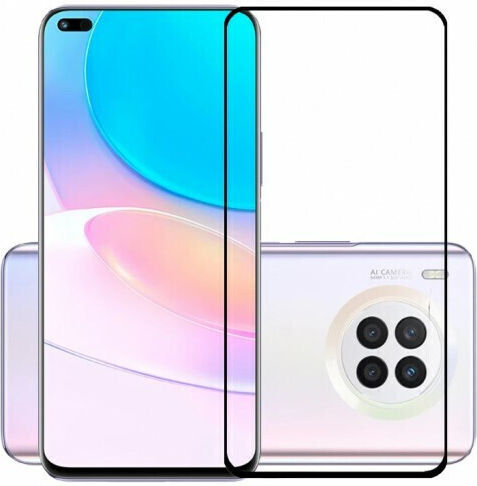 Nova 8i/honor 50 Lite Full Face Tempered Glass Black (Huawei Nova 8i, Honor 50 Lite)