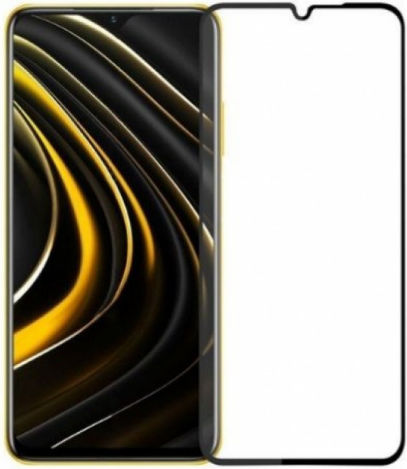 5D Full Glue Full Face Tempered Glass Black (Poco F4)