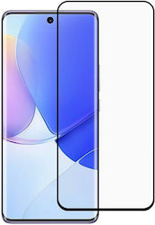 Full Face Tempered Glass Μαύρο (Huawei Nova 8i / Honor 50 Lite)