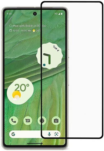 Full Face Tempered Glass Μαύρο (Google Pixel 7)