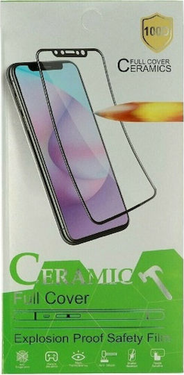 Ceramic Full Face Tempered Glass Μαύρο (Galaxy A70)