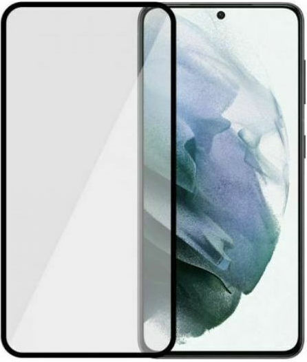 Frame Full Glue Full Face Tempered Glass Μαύρο (Samsung Galaxy S21 5 G)