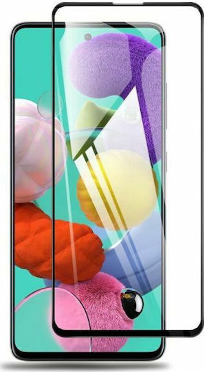 Frame Full Glue Full Face Tempered Glass Μαύρο (Galaxy S20 FE)
