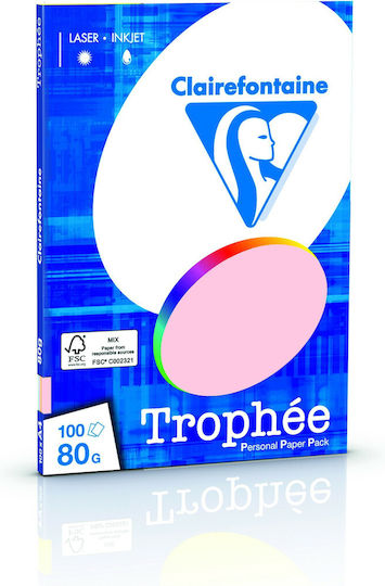 Clairefontaine Χαρτί Εκτύπωσης A4 80gr/m² 100 φύλλα Πολύχρωμο