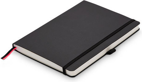 Lamy Softcover Σημειωματάριο A5 Bullet 96 Φύλλων με Λευκές Σελίδες με Λάστιχο και Στυλοθήκη Μαύρο