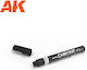 AK Interactive Marker Permanent 1mm Argintiu