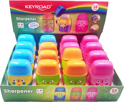 Keyroad Double Pencil Sharpener with Eraser