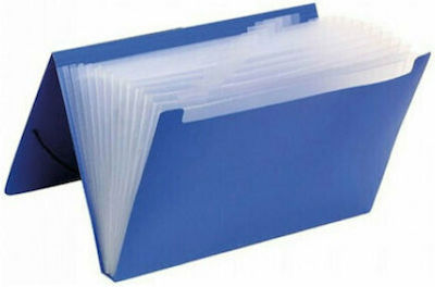 Madrid Papel Clipboard Accordion for Paper A4 Blue 1pcs