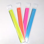 Ruler Plastic 30cm (Μiscellaneous colours)