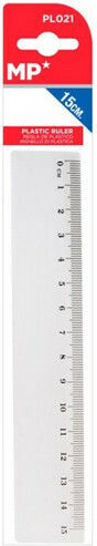 Madrid Papel Lineal Kunststoff Transparent 15cm