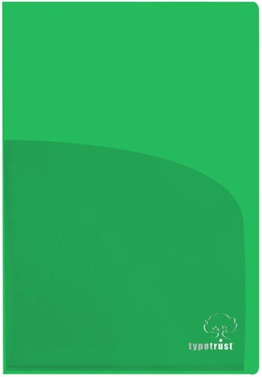 Typotrust Plastic Sleeves for Documents A4 10pcs (Μiscellaneous colours)