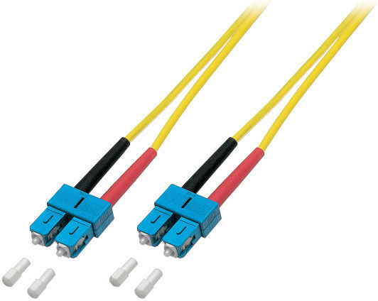 BC Fiber Καλώδιο Οπτικής Ίνας SC-SC 15m Κίτρινο